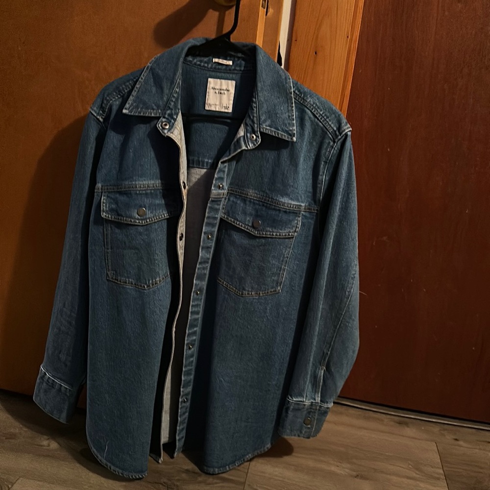 A&F Oversized Shacket